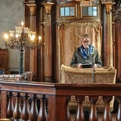 L'intervento di Enrica Segre nella Sinagoga di Saluzzo