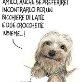 La vignetta di Paparelli per la giornata internazionale del cane La vignetta di Paparelli per la giornata internazionale del cane