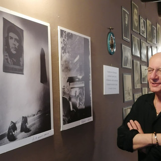 L'artista albese Gianni Petronio