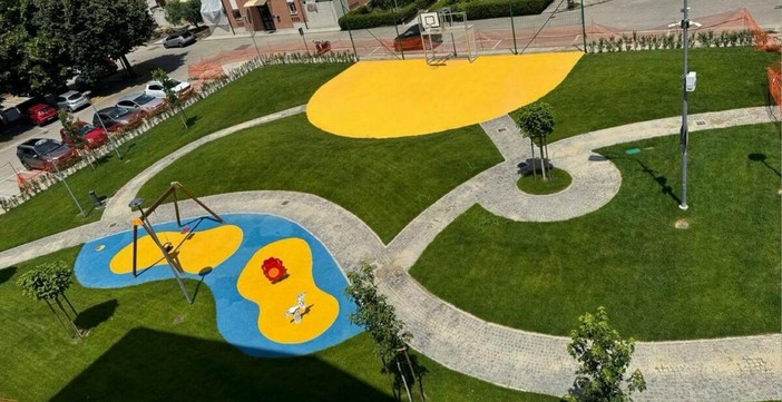 La nuova area verde di corso Piave sarà inaugurata oggi pomeriggio La nuova area verde di corso Piave sarà inaugurata oggi pomeriggio