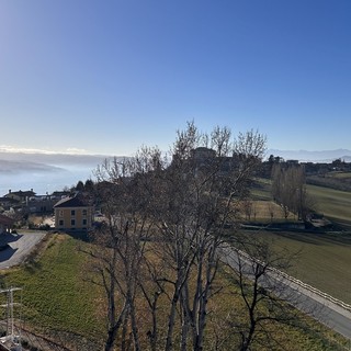 Prime nebbie nelle valli cuneesi