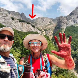 Nella fotografia compaiono Gianluca Biagini e Giovanni Bertagnin al termine di una giornata di lavoro dedicata alla ricerca e alla sistemazione del tracciato storico. Nella fotografia compaiono Gianluca Biagini e Giovanni Bertagnin al termine di una giornata di lavoro dedicata alla ricerca e alla sistemazione del tracciato storico.