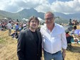 Marco Gallo e il maestro Oddone Marco Gallo e il maestro Oddone