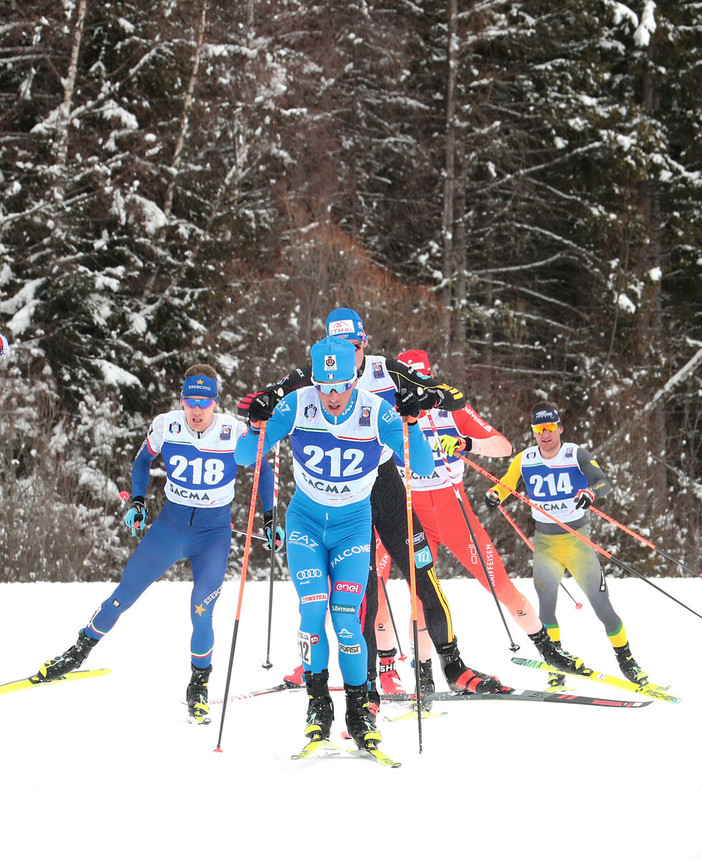 Un momento della gara nello scatto di Davide Ghio