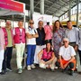 Saluzzo, il gruppo di professionisti sanitari impegnati al Villaggio del cuore in occasione del Giro d'Italia Women 2026