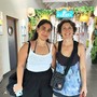L'alunna Alessia Ibrahimi con la docente Elisabetta Bergia, referente d’Istituto per i progetti internazionali L'alunna Alessia Ibrahimi con la docente Elisabetta Bergia, referente d’Istituto per i progetti internazionali