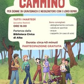 Alba, al via il gruppo di cammino per future mamme e neogenitori con l'Asl Cn2 e la Biblioteca civica Alba, al via il gruppo di cammino per future mamme e neogenitori con l'Asl Cn2 e la Biblioteca civica