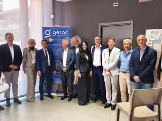 Nelle foto alcuni momenti dell'incontro tenuto nel salone della Parrocchia del Sacro Cuore di Gesù a Cuneo