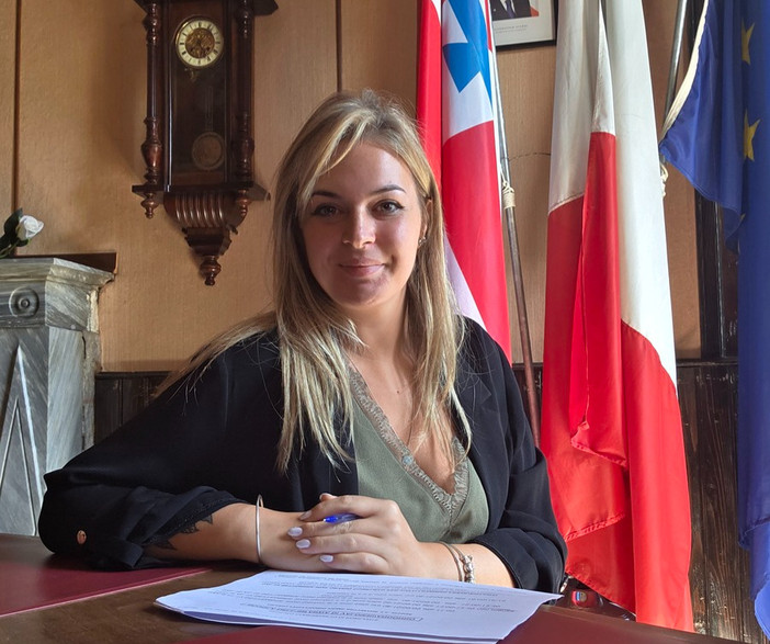 La vicesindaco di Valdieri Sharon Giraudo La vicesindaco di Valdieri Sharon Giraudo