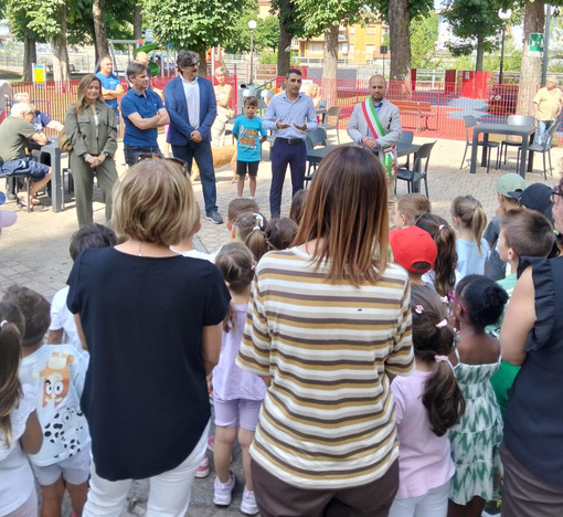 Inaugurato il parco giochi alla Rotonda di Ceva