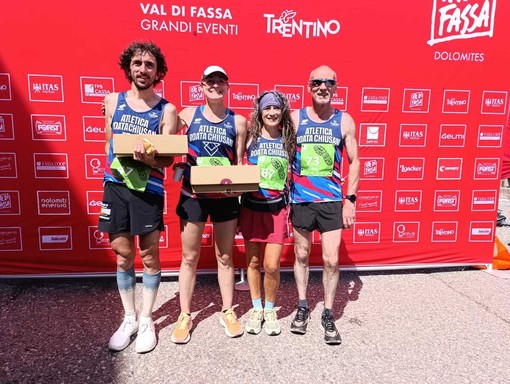 Il Roata Chiusani alla Val di Fassa Running
