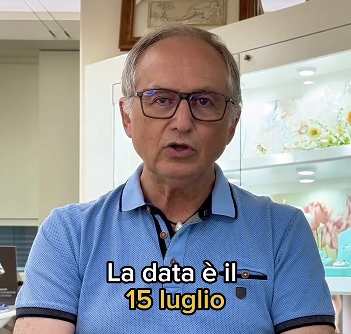 Un frame del reel pubblicato da Mario Roggero sul suo profilo Instagram Un frame del reel pubblicato da Mario Roggero sul suo profilo Instagram