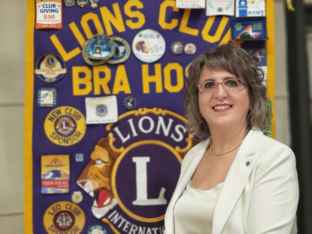 In foto Silvia Gullino, presidente del Lions Club Bra Host In foto Silvia Gullino, presidente del Lions Club Bra Host