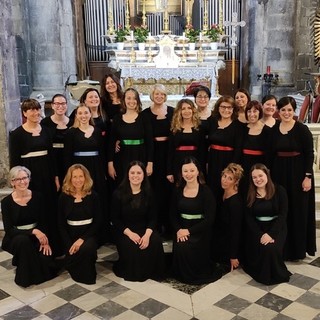 La corale genovese “Concerto delle Dame” in concerto ai Battuti Bianchi di Bra
