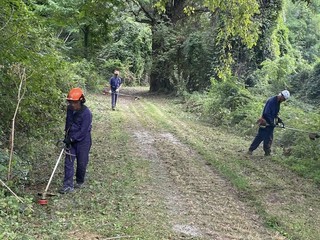 I volontari del Gruppo comunale di Protezione Civile  di Cuneo