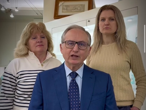 Un frame del video pubblicato su Istagram