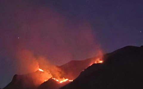 Incendio Monte Piastra