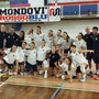 Il Mondovì Volley nel post match contro il Cus Torino Il Mondovì Volley nel post match contro il Cus Torino