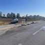 Auto fuori strada sulla Cuneo-Mondovì, rallentamenti e code vicino al Villaggio Colombero Auto fuori strada sulla Cuneo-Mondovì, rallentamenti e code vicino al Villaggio Colombero