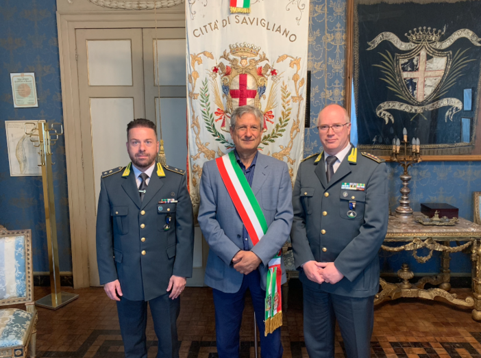Savigliano: incontro con il nuovo comandante provinciale della Guardia di Finanza Savigliano: incontro con il nuovo comandante provinciale della Guardia di Finanza