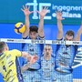 Davyskiba in attacco sul muro piemontese: Modena vince 3-0 (Foto Modena Volley e Beatrice Bramardi)