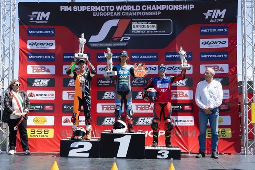 MOTORI / Supermoto, Edoardo Bertola secondo nell’Europeo di Tramatza MOTORI / Supermoto, Edoardo Bertola secondo nell’Europeo di Tramatza