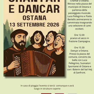 Ostana, tra canti e balli torna "Chantar e dançar" alla sua 18ª edizione Ostana, tra canti e balli torna "Chantar e dançar" alla sua 18ª edizione