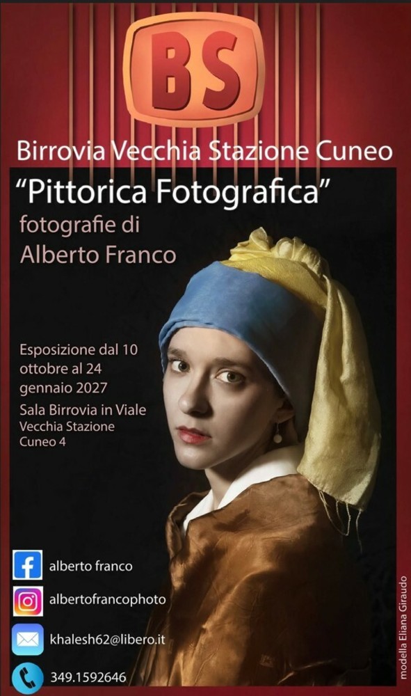 “Pittorica Fotografica”, a Cuneo l’omaggio di Alberto Franco ai grandi pittori “Pittorica Fotografica”, a Cuneo l’omaggio di Alberto Franco ai grandi pittori
