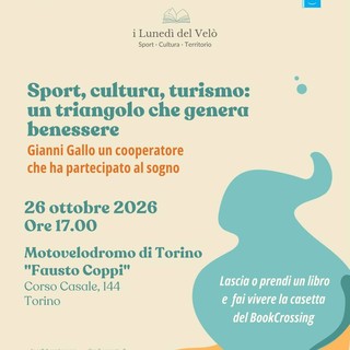 Sport, cultura e turismo: a Torino un incontro sul valore sociale dello sport e il benessere delle comunità