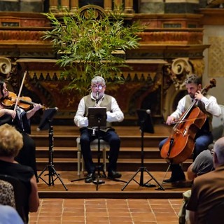 Il Trio Lanzini al Monastero della Stella di Saluzzo (Foto di Mauro Ravera)