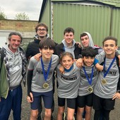 I campioni regionali con i tecnici