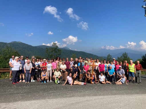 I pellegrini di Manta al Santuario di Valmala