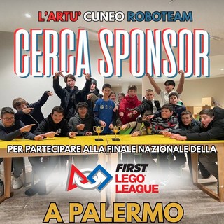 L’Artù Cuneo Roboteam cerca sponsor per la finale nazionale di robotica a Palermo