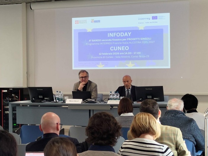 Programma Interreg Alcotra: a Cuneo l’infoday sul 4° bando – seconda finestra