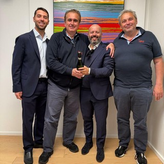 Nella foto, da sinistra, Rocco Pagano, Ambrogio Invernizzi, Davide Riguccio e Pierantonio Invernizzi