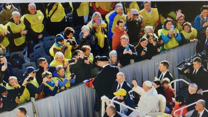 I cuneesi in visita dal Papa