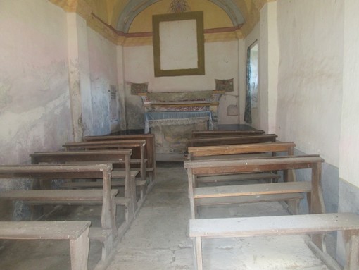 L'interno della cappella