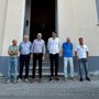Il presidente Robaldo e il consigliere Danna dopo l'incontro con l'amministrazione comunale di Saliceto Il presidente Robaldo e il consigliere Danna dopo l'incontro con l'amministrazione comunale di Saliceto