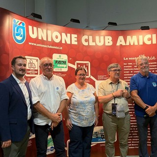 I rappresentanti di Ostana e Rifreddo alla Fiera di Parma I rappresentanti di Ostana e Rifreddo alla Fiera di Parma