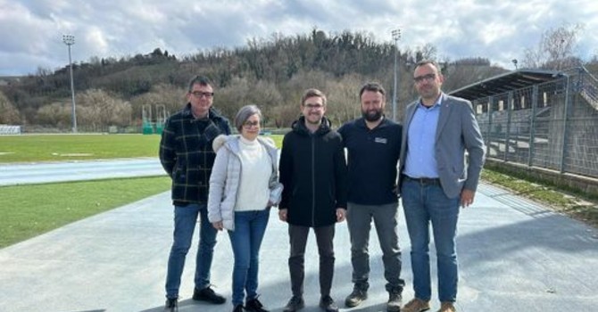 Alba, al via i lavori allo stadio "Augusto Manzo": parte il cantiere per la nuova pista di atletica