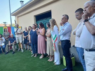 Manta, il taglio del nastro del nuovo asilo nido (foto pagina Facebook del Comune) Manta, il taglio del nastro del nuovo asilo nido (foto pagina Facebook del Comune)