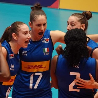 L'Italia under 22 (foto Fipav Puglia)
