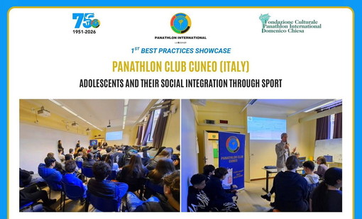 Il Panathlon Club Cuneo alla Mostra Internazionale Best Practices Showcase Il Panathlon Club Cuneo alla Mostra Internazionale Best Practices Showcase