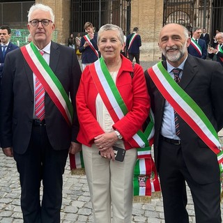 Anche i sindaci cuneesi Manassero, Cavallo e Curti a Roma per la Festa della Repubblica