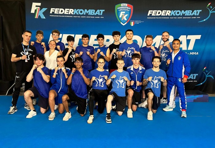 KICKBOXING / Il Team Kickstar fa incetta di medaglie d'oro ai campionati italiani assoluti