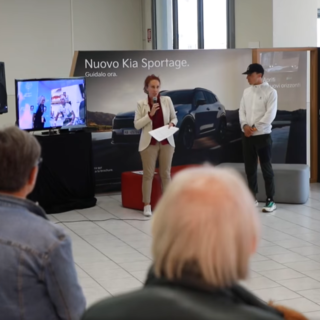 Presentato il nuovo Kia Sportage insieme a Davide Rivero Presentato il nuovo Kia Sportage insieme a Davide Rivero