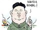 Kim Jong-un nella vignetta di Danilo Paparelli
