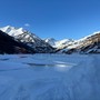 Il lago di Pontechianale ghiacciato: spettacolo affascinante, me non è una novità Il lago di Pontechianale ghiacciato: spettacolo affascinante, me non è una novità