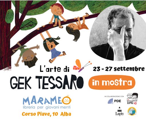 Ad Alba l'arte di Gek Tessaro in mostra Ad Alba l'arte di Gek Tessaro in mostra