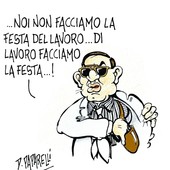 La vignetta dei Paparelli per il 1° Maggio La vignetta dei Paparelli per il 1° Maggio